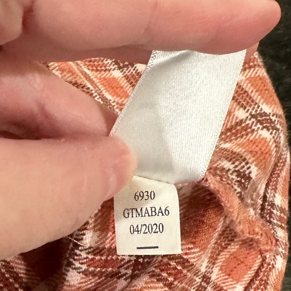 Aeropostale fall plaid spaghetti strap dress size medium Y2K preppy collegiate - Picture 7 of 7